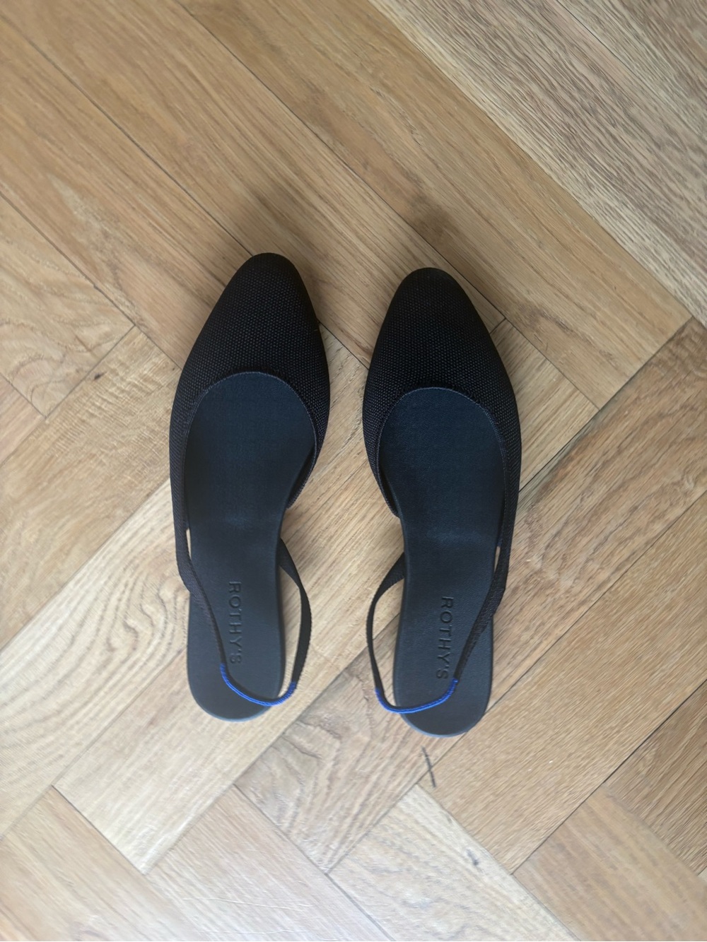 Rothy’s the Alomond Sling Back shoes